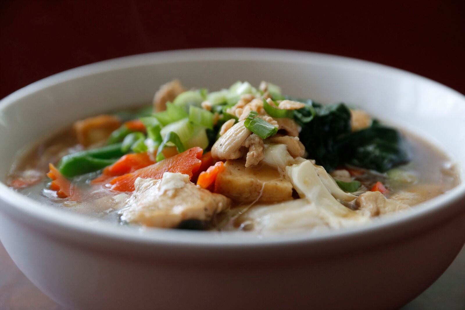 Lard na soup at Family Thai